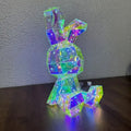 Premium Rabbit LED Bunny Lamp – Blue USB & Battery Powered
