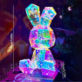 Premium Rabbit LED Bunny Lamp – Blue USB & Battery Powered