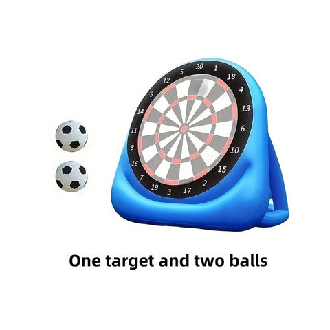 Premium Inflatable Dart Board Game with 2 Soccer Balls
