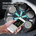 Premium Black Wall-Mounted Music Boxing Machine with Lights