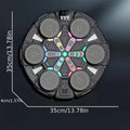 Premium Black Wall-Mounted Music Boxing Machine with Lights