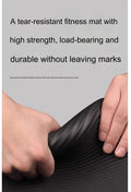 Premium 20mm Shock-Absorbing Yoga Mat with Carry Bag - 200 x 90cm