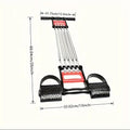 Premium Black Multifunctional Spring Pedal Puller Fitness Tensioner