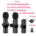 Wireless Lavalier Microphone for iPhone Android Live Recording - SuperSaverAU - view 6
