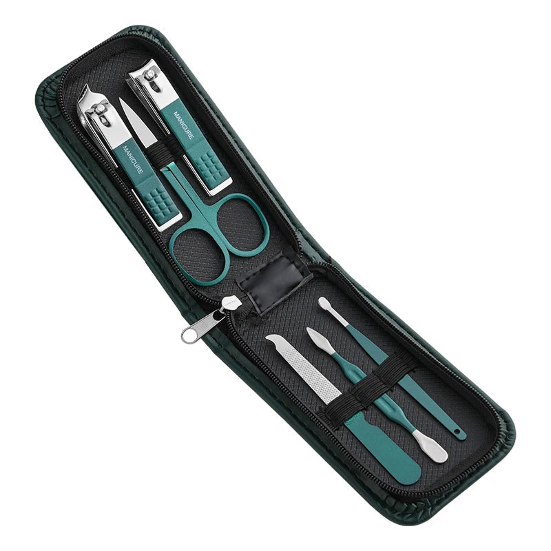 Portable Stainless Steel Nail Clipper Set (6 pcs) - SuperSaverAU - view 5