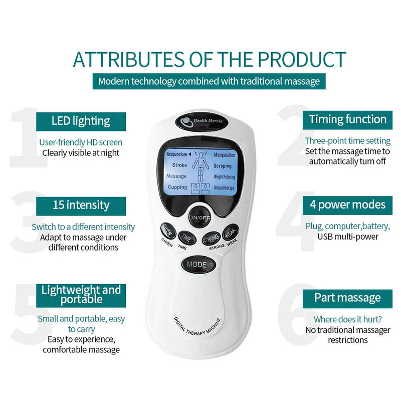 Electric EMS TENS Pulse Massager Pad - SuperSaverAU - view 6