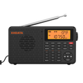 Premium Black Stereo Digital Portable Radio with Bluetooth