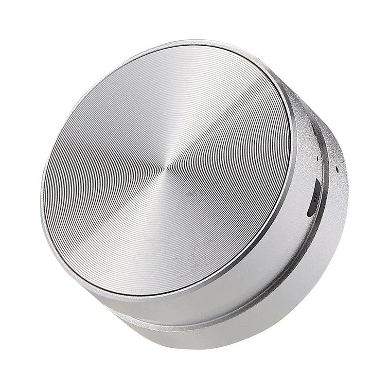 Premium Silver Bone Conduction Bluetooth Speaker with FM Radio