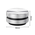 Premium Silver Bone Conduction Bluetooth Speaker with FM Radio