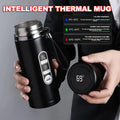 Premium Thermos Bottle – Black 1L with LED Temperature Display