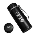 Premium Thermos Bottle – Black 1L with LED Temperature Display