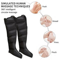 360 Air Pressure Leg Massager Boots with Remote Black - SuperSaverAU - view 4