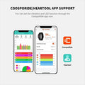 Black Armband Heart Rate Monitor Bluetooth 5.0 ANT+ 35 Hour Fitness Tracker