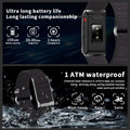 Premium Black Smart Fitness Bracelet with 24H Heart Rate & 127 Sports Modes