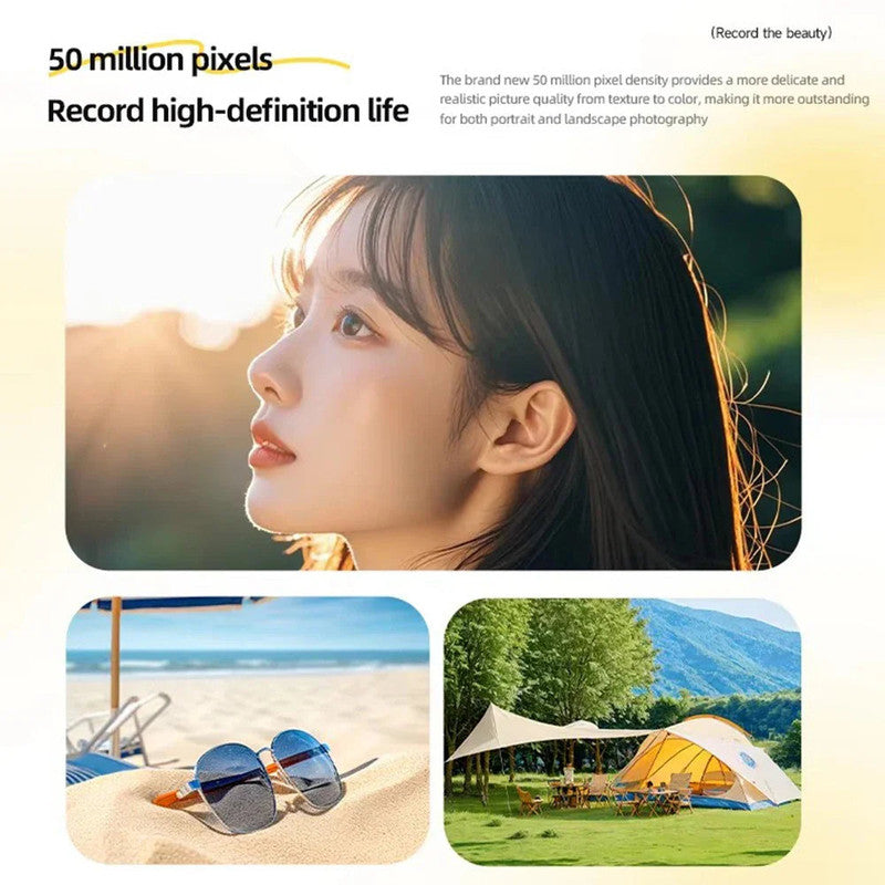 Premium Pink Retro Pocket 4K Digital Camera 50MP with 32GB Card