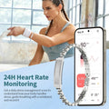 No-Screen Smart Watch Silver - SuperSaverAU - view 1