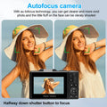 Premium Black 4K Digital Camera with 18X Zoom Autofocus and 32GB Card
