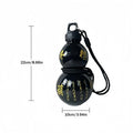 Premium Gourd Water Bottle Set – Black 2 x 800ml Leakproof Bottles
