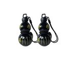 Premium Gourd Water Bottle Set – Black 2 x 800ml Leakproof Bottles