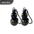 Premium Gourd Water Bottle Set – Black 2 x 800ml Leakproof Bottles