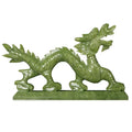 Premium Chinese Zodiac Dragon Jade Ornament – Traditional Natural Jade Display Decor