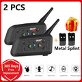 Premium NNEOBA Bluetooth Motorcycle Helmet Intercom Headset - 1200M