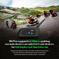 Premium NNEOBA Bluetooth Motorcycle Helmet Intercom Headset - 1200M