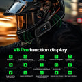 Premium NNEOBA Bluetooth Motorcycle Helmet Intercom Headset - 1200M
