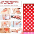 LED Red Light Therapy Panel Lamp with 225 LEDs for Face Skin and Wellness Care