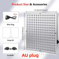 LED Red Light Therapy Panel Lamp with 225 LEDs for Face Skin and Wellness Care