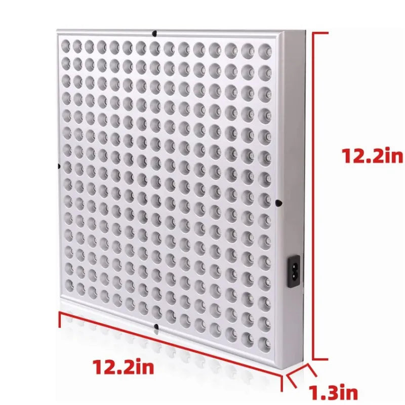 LED Red Light Therapy Panel Lamp with 225 LEDs for Face Skin and Wellness Care