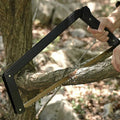 Premium Folding Camping Saw with Hardened Steel Blade & Storage Bag