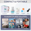 White Handheld Electric Body Sculpting Massager Plug-In Full Body Toning Tool