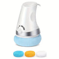 White Handheld Electric Body Sculpting Massager Plug-In Full Body Toning Tool
