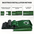 Premium Portable Golf Putting Training Mat with Alignment Guides - 8ft