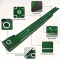 Premium Portable Golf Putting Training Mat with Alignment Guides - 8ft