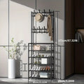 Free Standing Metal Shoe and Hat Rack Floor Storage Organiser
