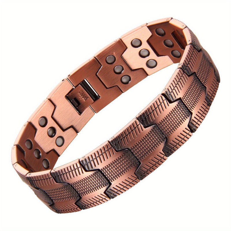 Premium 3X Strong Copper Magnetic Bracelet for Men
