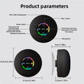 Premium Black Portable Wireless Speaker with Suction Cup USB-C Charging
