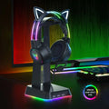 Gaming Headset with Detachable Cat Ear Microphone - SuperSaverAU - view 3