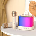 Premium K32 Mini Karaoke Machine with 2 Wireless Microphones