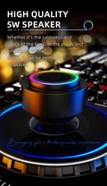 Premium Portable Shower Speaker with Voice Assistant and Suction Cup