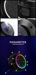 Premium Portable Shower Speaker with Voice Assistant and Suction Cup