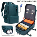 Premium Large Capacity Travel Backpack – USB Charging Port, 30 x 20 x 46cm