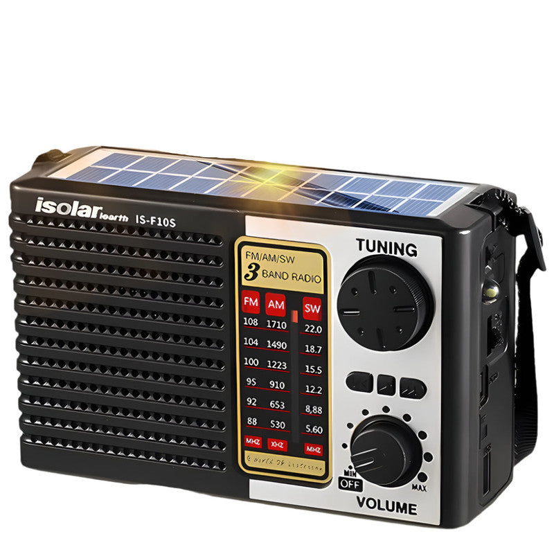 Premium Solar Portable Radio with Digital Speaker FM AM SW