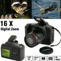 Premium Black 1080P HD Professional Digital Camcorder USB Rechargeable