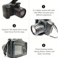 Premium Black 1080P HD Professional Digital Camcorder USB Rechargeable