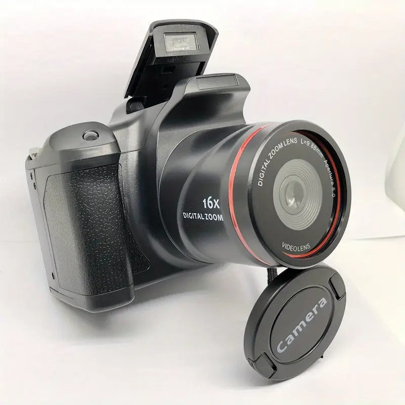Premium Black 1080P HD Professional Digital Camcorder USB Rechargeable