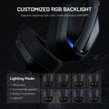 Wireless Gaming Headphones with Noise Cancelling Mic - SuperSaverAU - view 2