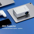 Premium 1080P HD Mini Projector with LCD Display USB Powered